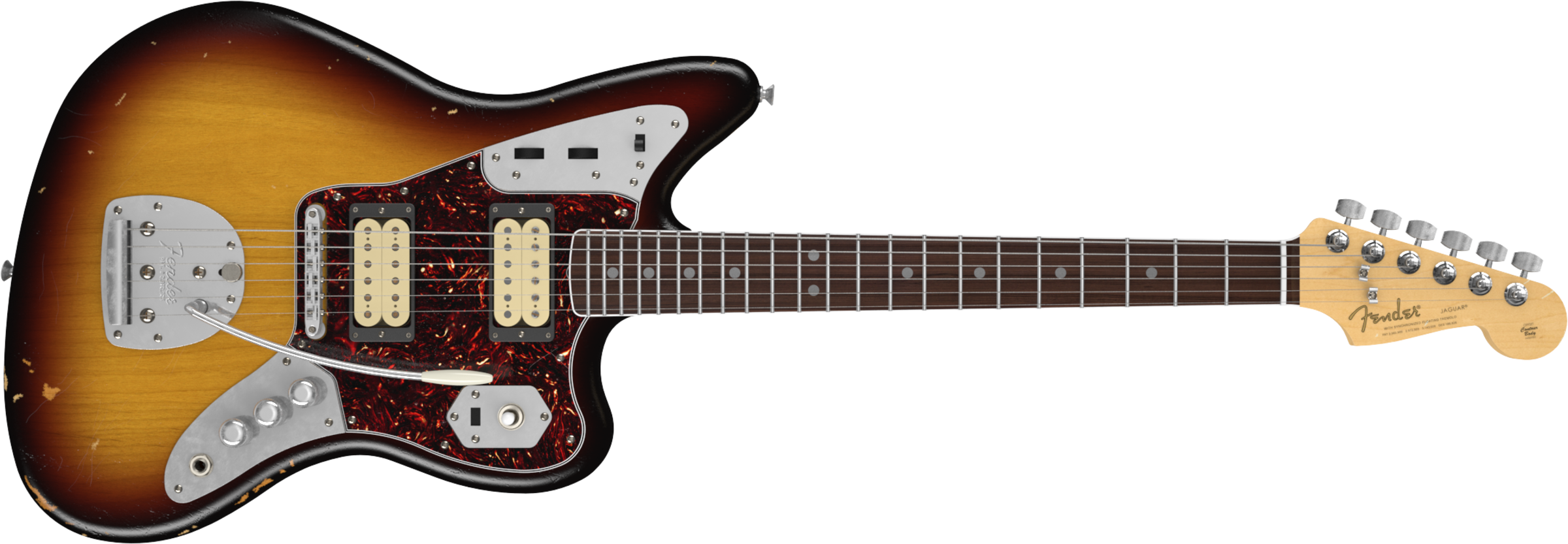 The - Squier Vintage Modified Fretless Jazz Bass (2400x833), Png Download