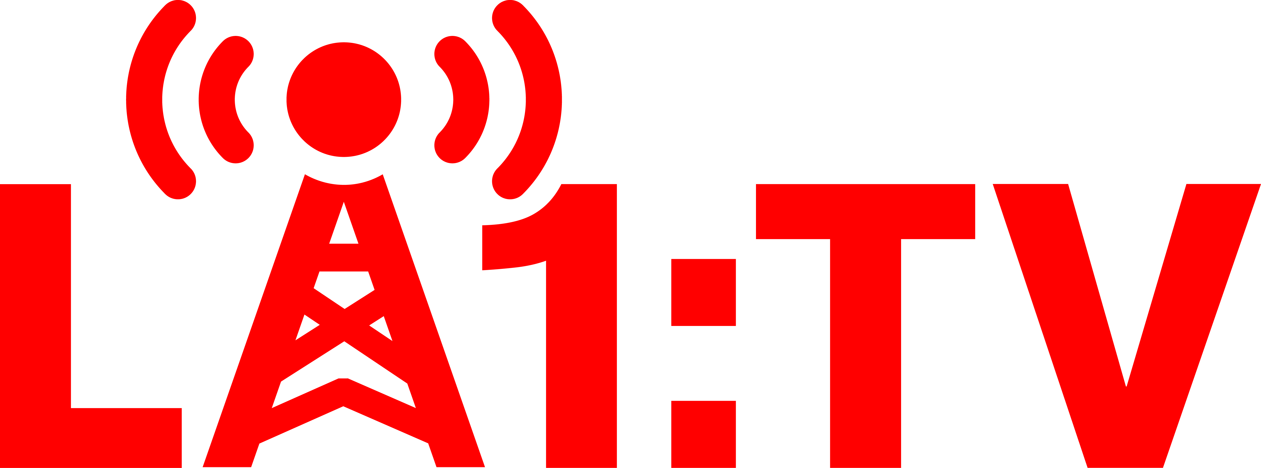 Png File Logo With Antenna (5301x1967), Png Download