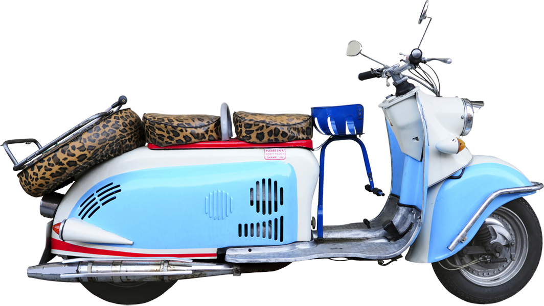 Scooter - Vespa (1064x600), Png Download