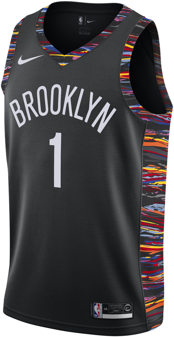 2) Heat (south Beach) 3) Wolves (prince) Links For - Brooklyn Nets City Edition Jersey (1200x1200), Png Download