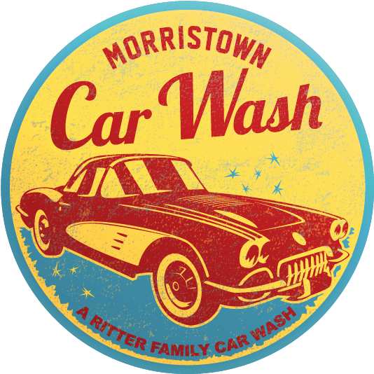 Vintage Car Wash Logo (576x576), Png Download
