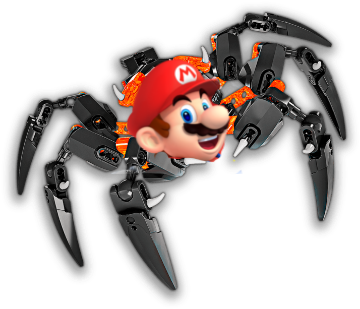 Lord Of Skull Plumbers - Bionicle Lord Of Skull Spiders (744x992), Png Download