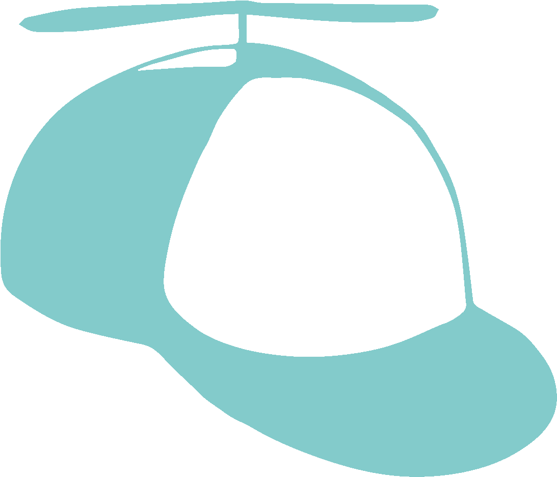 Hat Propeller Child Mwblue3 Noun (1200x1200), Png Download