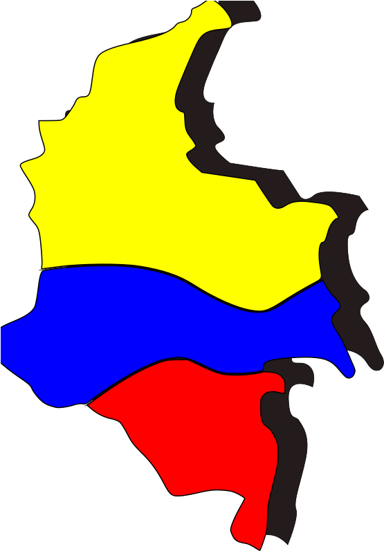 Free Colombia - Colombia Clipart (566x800), Png Download