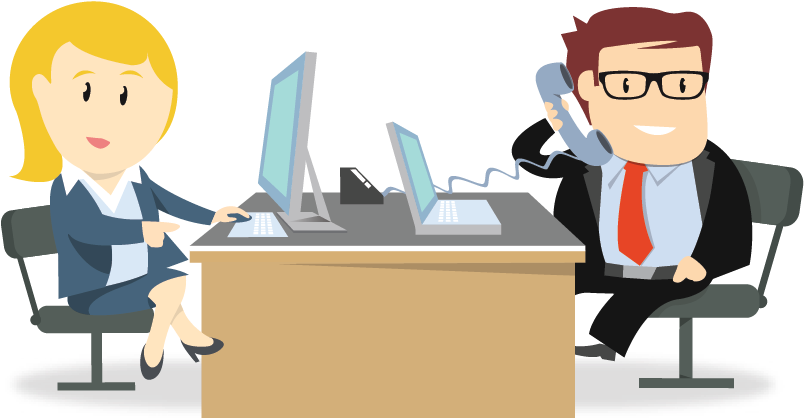 Bid Binders - Cartoon (840x435), Png Download