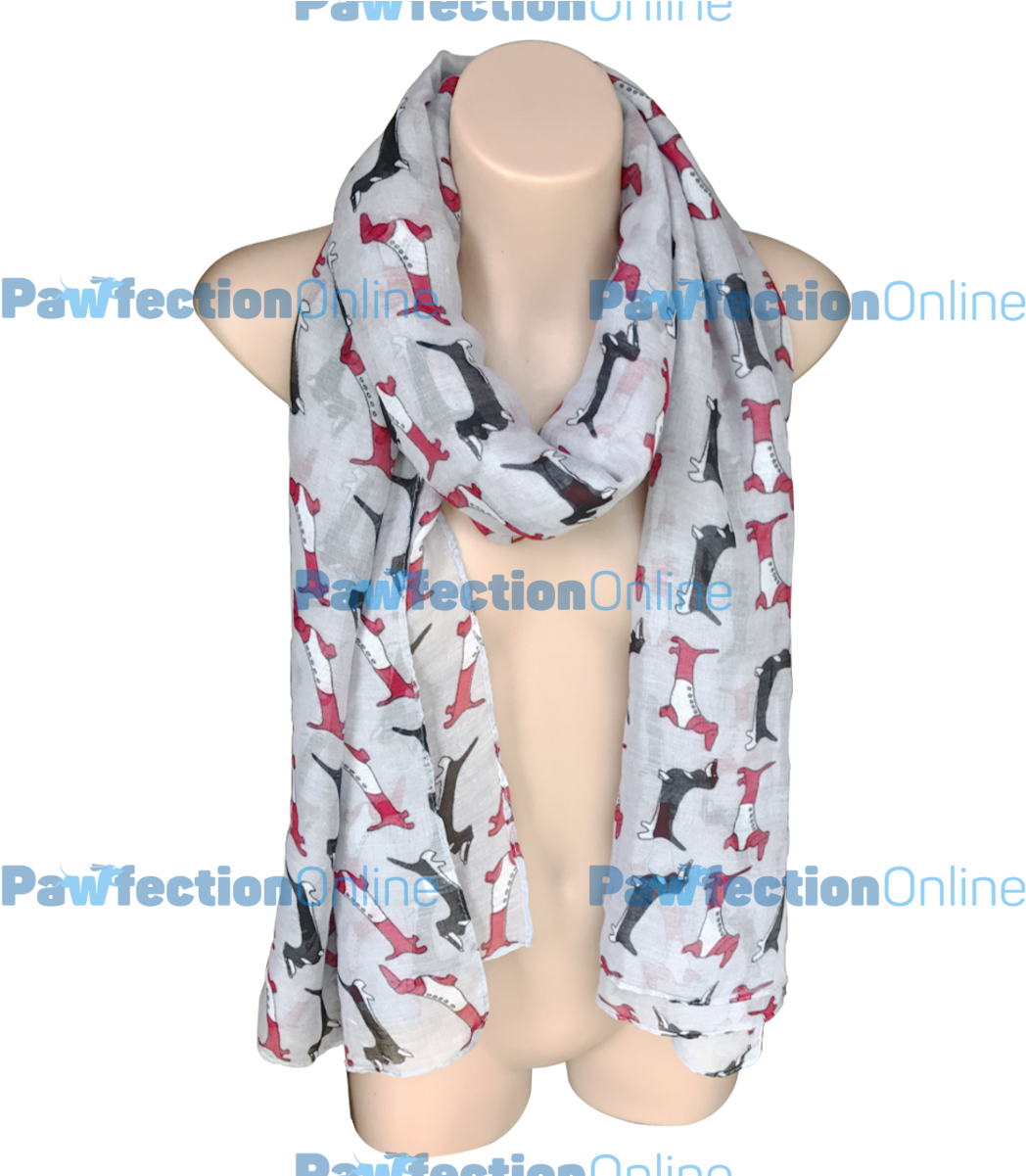 The Dachshund Sausage Dog Print Scarves Are Made From - Scarf (1200x1200), Png Download