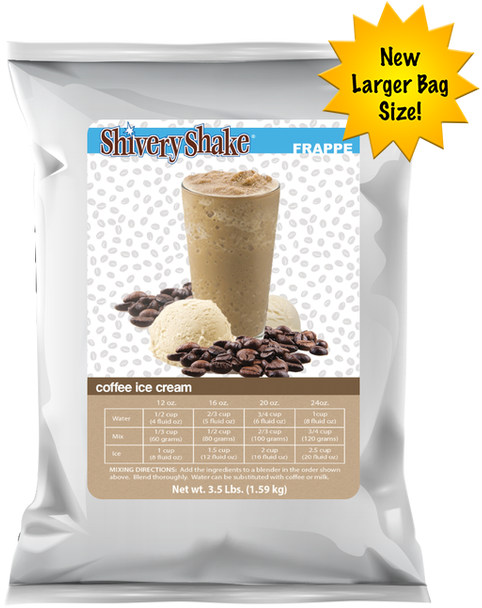 Coffee Ice Cream Frappe Mix - Frappé Coffee (500x638), Png Download