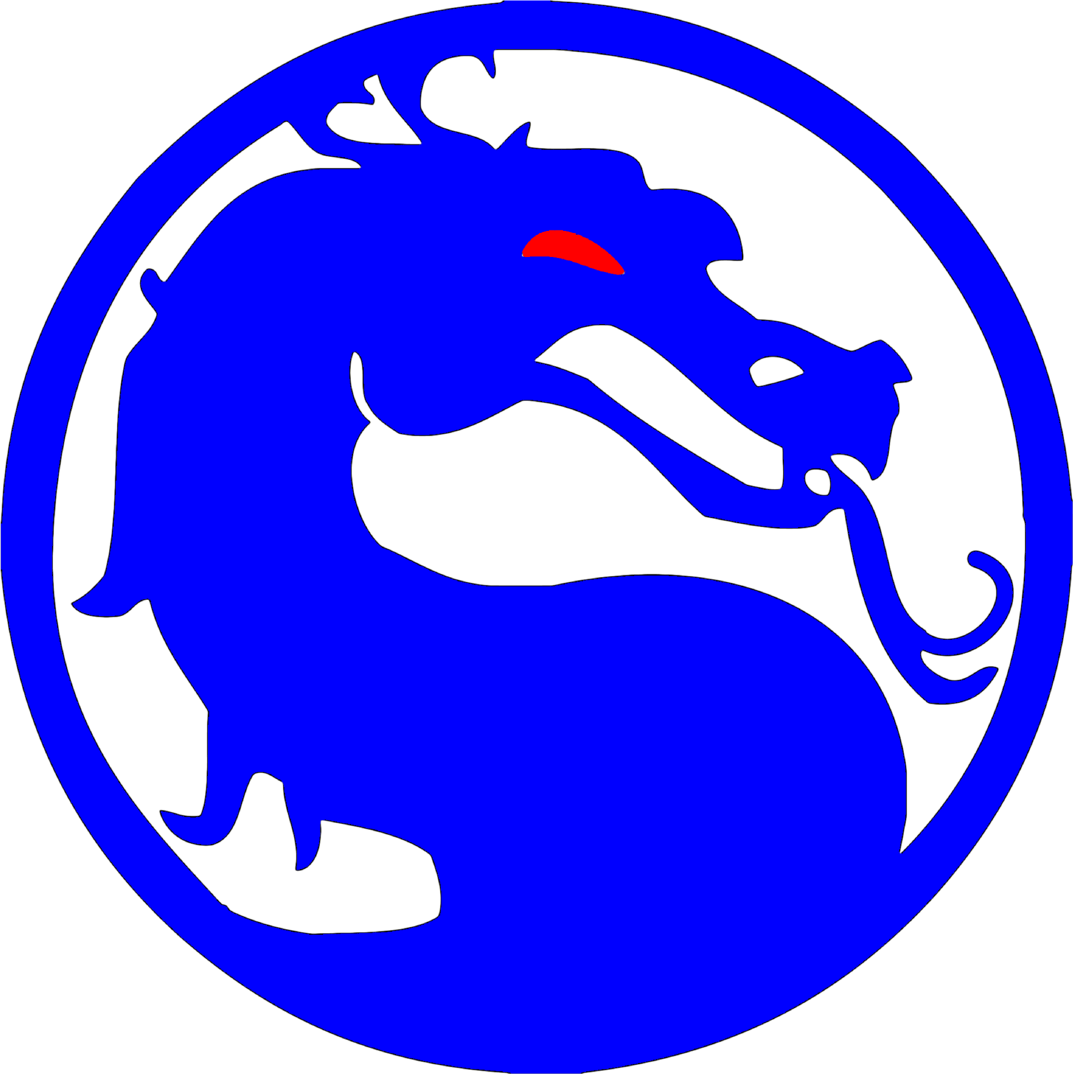 Blue Dragon Restaurant - Mortal Kombat (2801x3201), Png Download