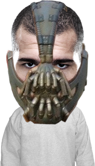 Tommy Toe Hold - Mask (1230x773), Png Download