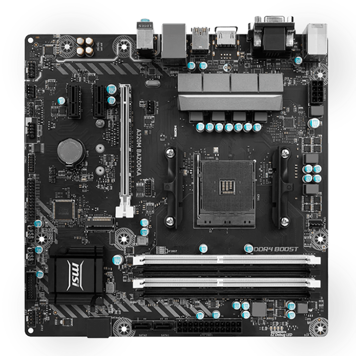 A320m Bazooka, Amd A320 Chipset, Am4, Hdmi, Microatx - Msi Z270 Pc Mate (700x700), Png Download