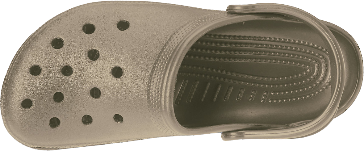 Crocs Classic - Khaki - $34 - - Leather (1179x489), Png Download