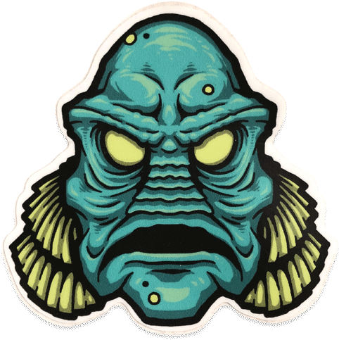 Monster Stickers - Face Mask (700x700), Png Download