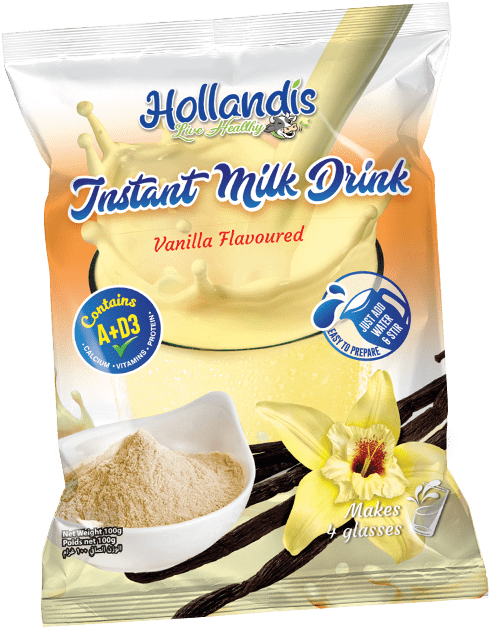 100g Vanilla Milk Powder - Seed (522x656), Png Download