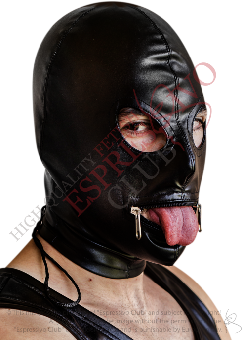 Tight Leather Masks - Mask (500x750), Png Download