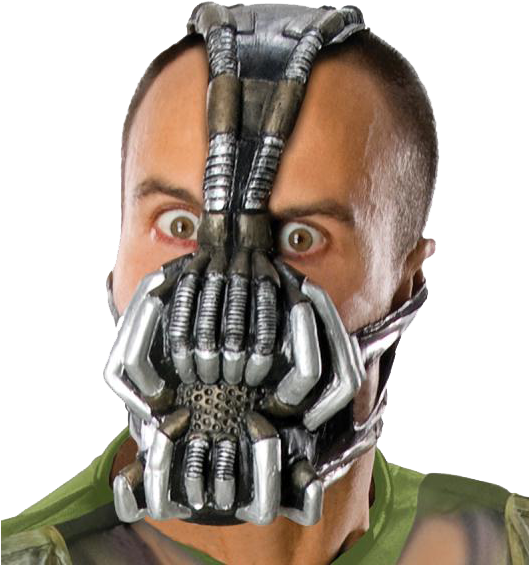 Bane Halloween Mask - Bane Masks (528x600), Png Download