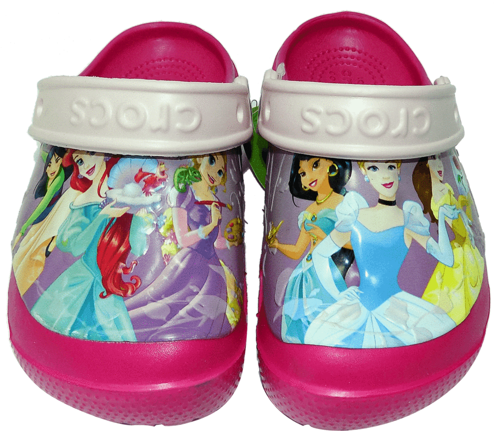 Crocs Princess With Lights - Sneakers (1024x933), Png Download