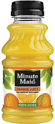 Minute Maid Orange Juice, 10 Oz - Minute Maid Apple Juice 10 Oz (500x500), Png Download