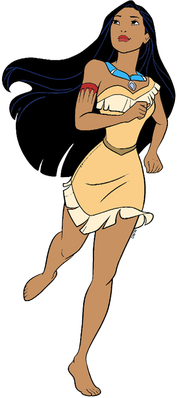 New Pocahontas Pocahontas Pocahontas Running - Pocahontas (347x780), Png Download