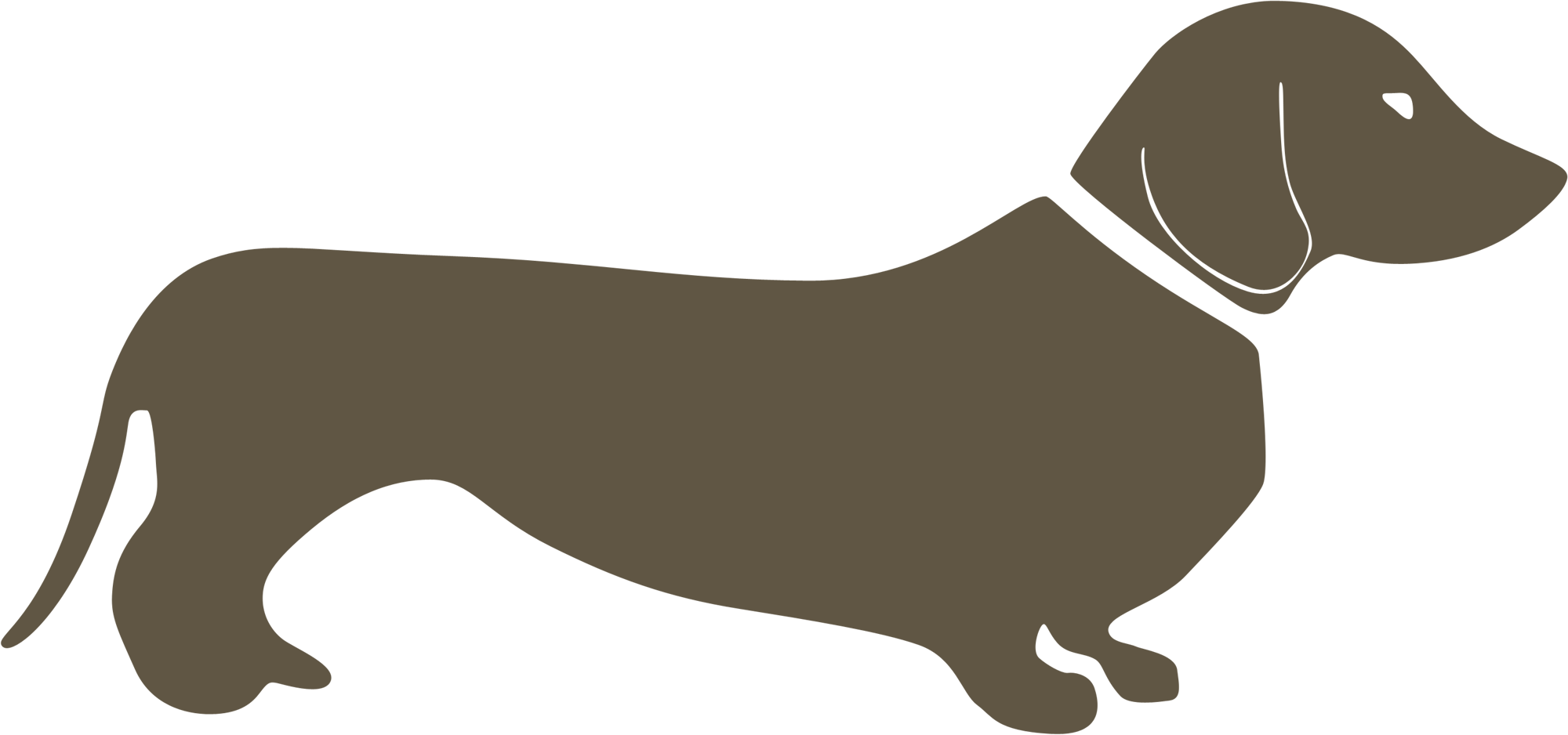 Weiner Dogs Logo (2000x938), Png Download