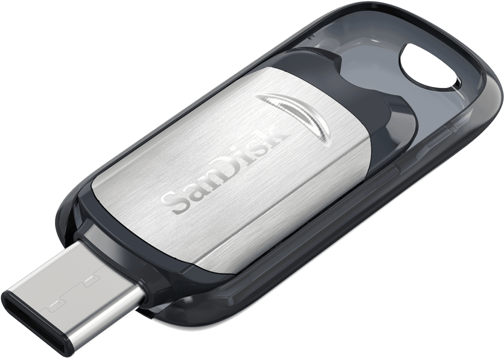 Graphic Library Ultra Type C Sandisk Ultrasupsup - Sandisk 64gb Ultra Usb Type-c Flash Drive (1000x1000), Png Download