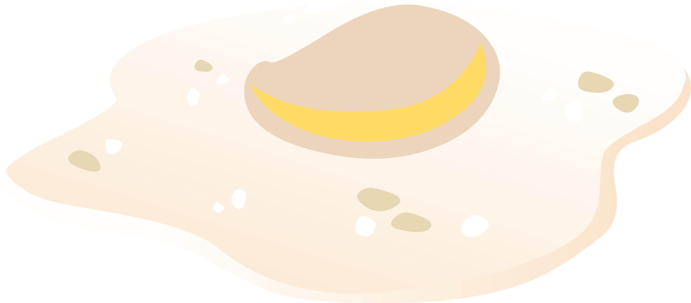 This Free Icons Png Design Of Food Fried Egg (2400x1053), Png Download