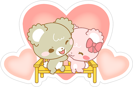 Viber Sticker «sugar Cubs» - Sticker (490x317), Png Download