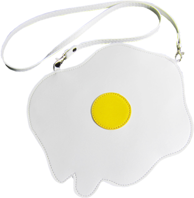 Fried Egg Bag - Stylish Fried Egg Design Women Girls Cross Body Phone (400x400), Png Download