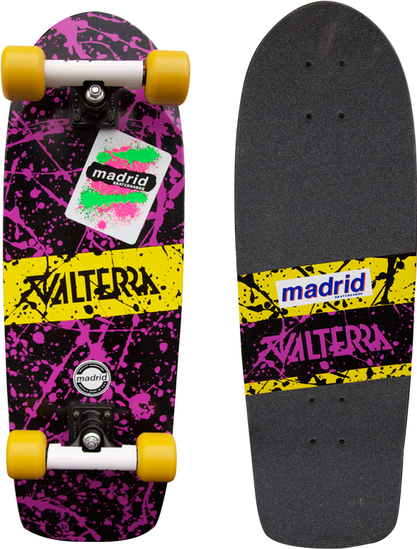 Valterraboard - Back To The Future Skateboard Madrid (694x842), Png Download