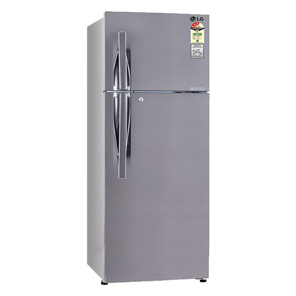 Two Door Refrigerator Png Picture - Lg 258 L 4 Star Frost-free Double Door Refrigerator (600x600), Png Download
