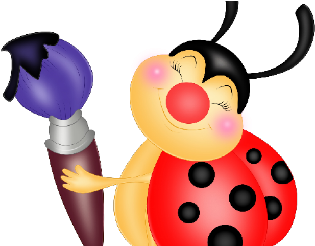School Ladybug Clipart Png (640x480), Png Download