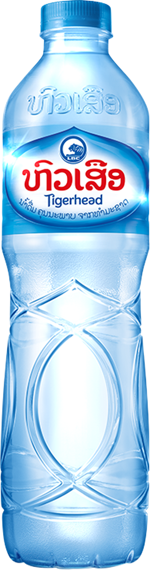 Tiger Head Water Laos (303x1150), Png Download