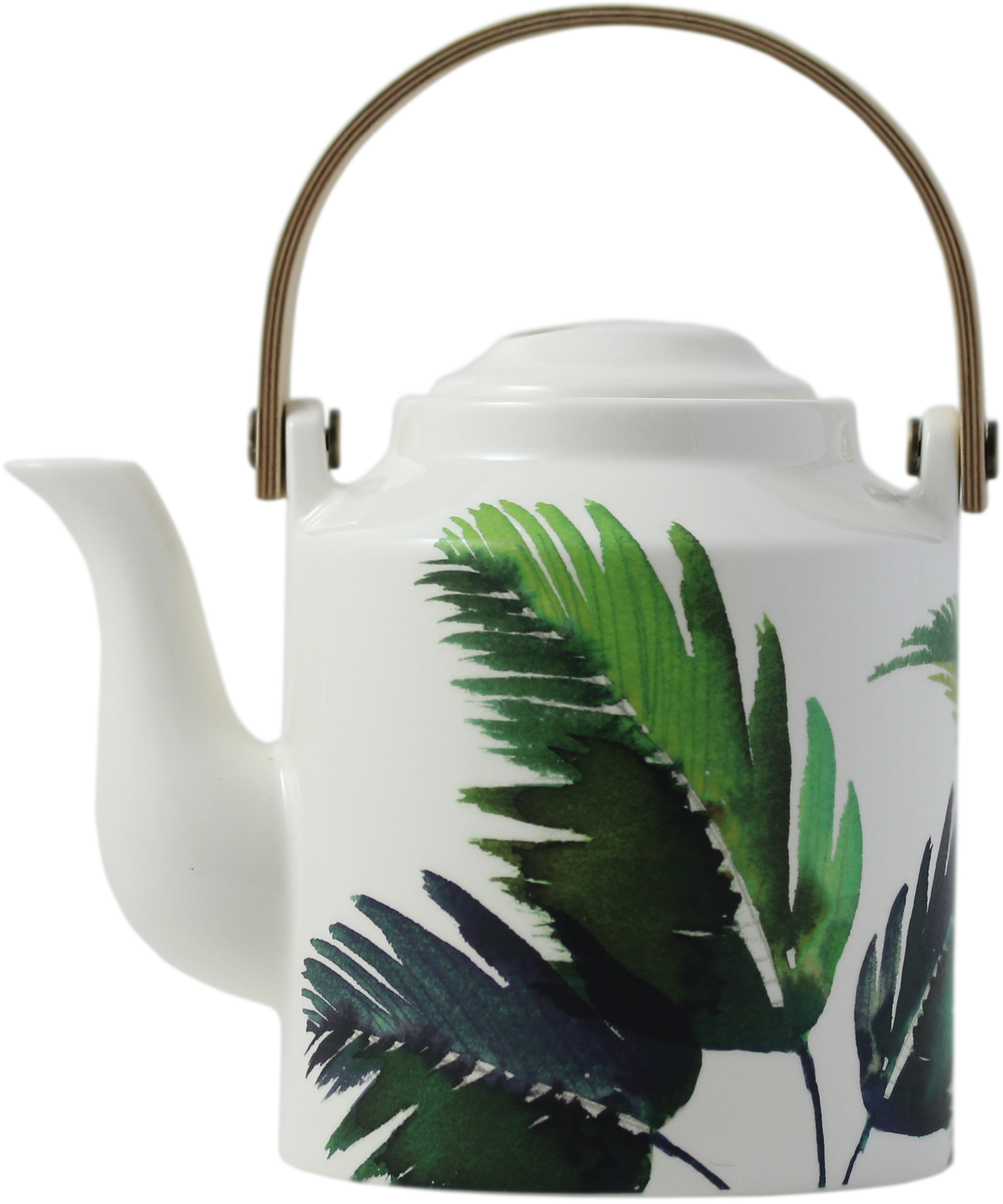 Japanese Teapot - Gien France Jardins Extraordinaires Vegetal Japanese (2089x2508), Png Download