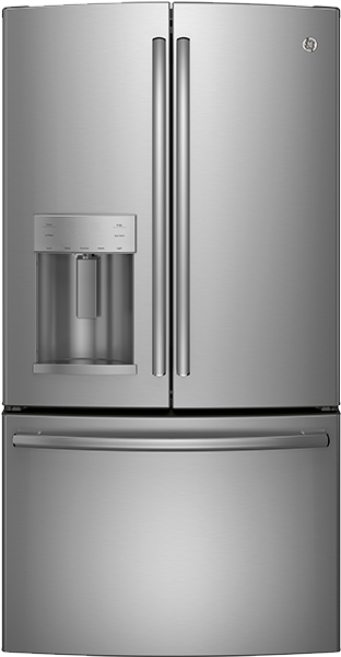 Refrigeration Home Appliances, Kitchen Appliances, - Pye22pshss Ge Refrigerator (400x600), Png Download
