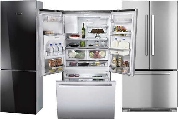Fridge Bosch - Bosch 800 Series B26ft50sns (600x400), Png Download