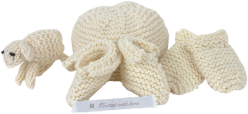 British Merino Knit Kit - Wool (800x367), Png Download