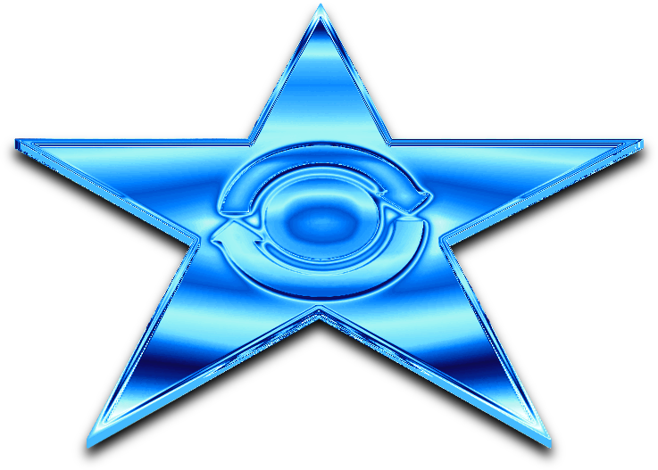 Rc Star Blue By Dragoth - Blue Star Png (737x527), Png Download