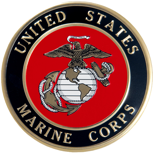 Wholesale Memorial Military Emblem United States Marine - Marine Corps Emblem (500x500), Png Download