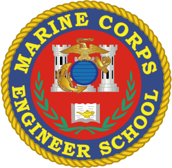 Marine Corps Engineer School - Usn Seabees Shower Curtain (353x346), Png Download