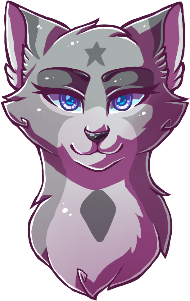 Bluestar By Klaracrystalpaws-d7m1bt0 - Warrior Cats Bluestar Drawings (800x1030), Png Download