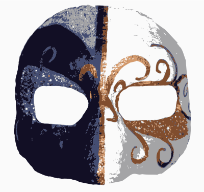 Clipart Mask Png Png Images - Tras La Identidad Del Hombre De La Mascara De Hierro (400x375), Png Download