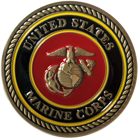 Marine Corps Medallion (600x600), Png Download