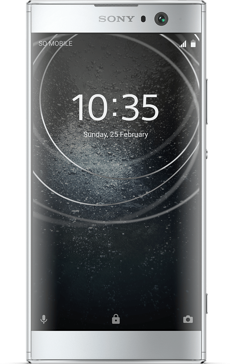 Sony Xperia Xa2 - Sony Xperia Xa2 Ultra Ds Silver (949x1200), Png Download