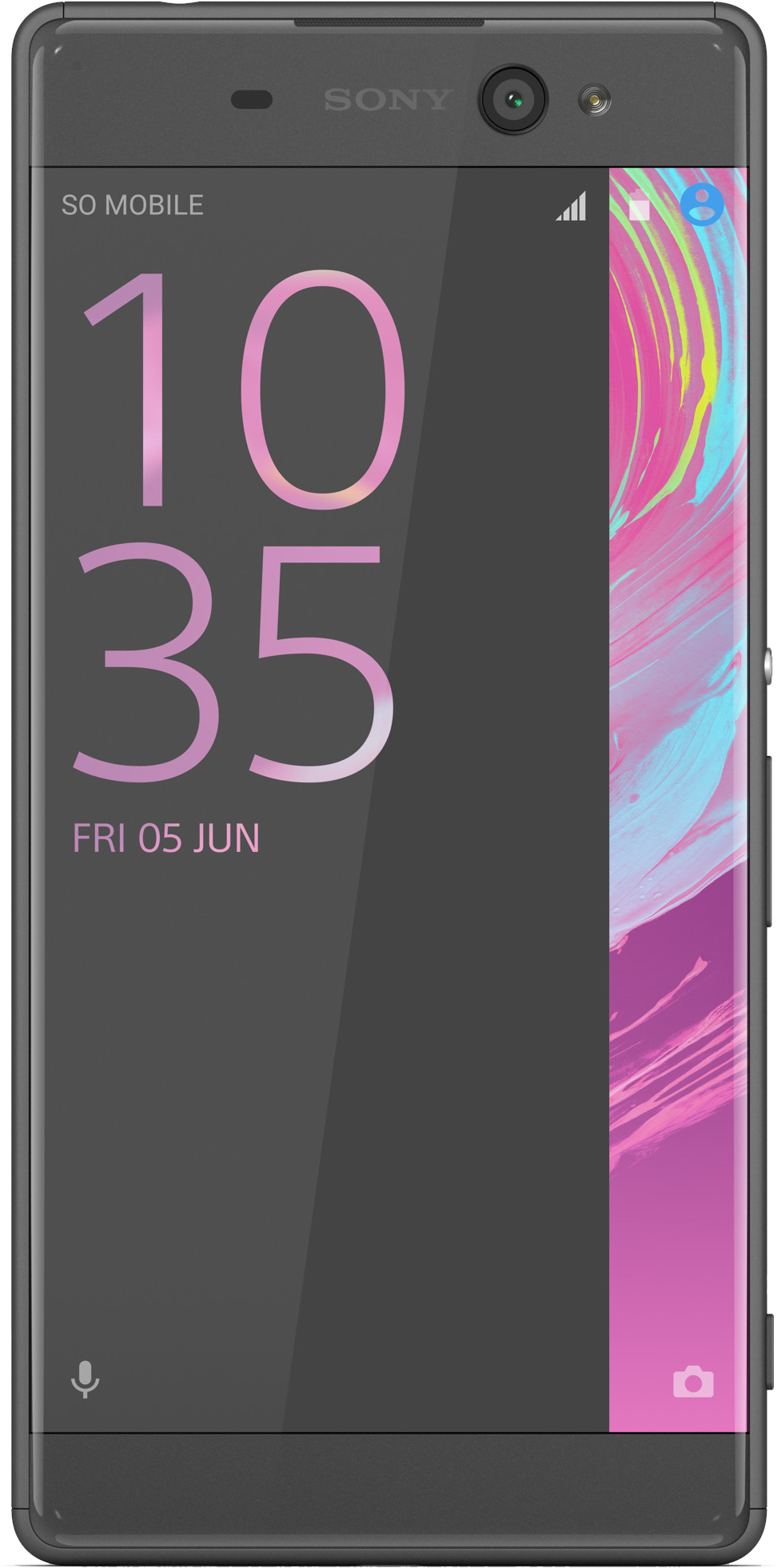 Sony Xperia Xa Ultra Comes With 16mp Ois Front Cam - Sony Xperia Xa 4g 16gb Graphite Black Eu (2048x2048), Png Download