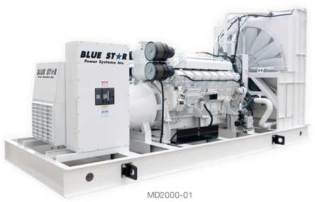 Blue Star Diesel Generator - Blue Star Power Systems (470x328), Png Download