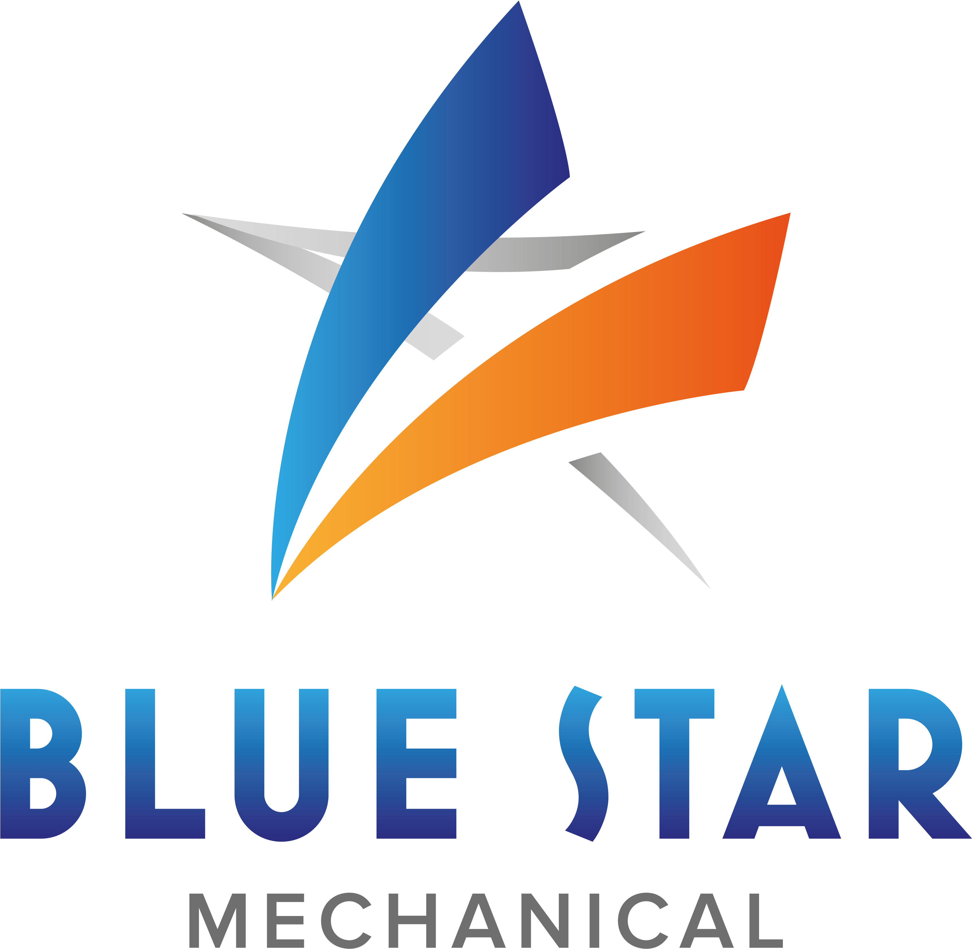 Blue Star Mechanical (3600x3600), Png Download