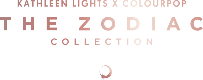 Kathleen Lights X Colourpop - Colourpop Zodiac Collection (697x276), Png Download