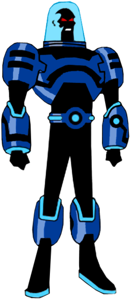 Freeze Batman Beyond By Alexbadass - Batman 2004 Mr Freeze (400x622), Png Download