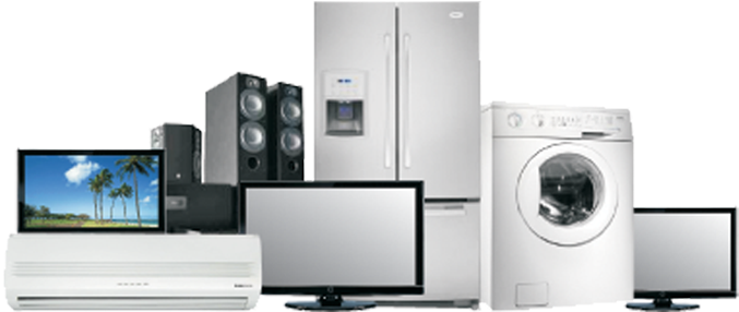 Electronic Png Image Background - Furinno 11058ex/bk Turn-s-tube Wide Tv Entertainment (676x312), Png Download