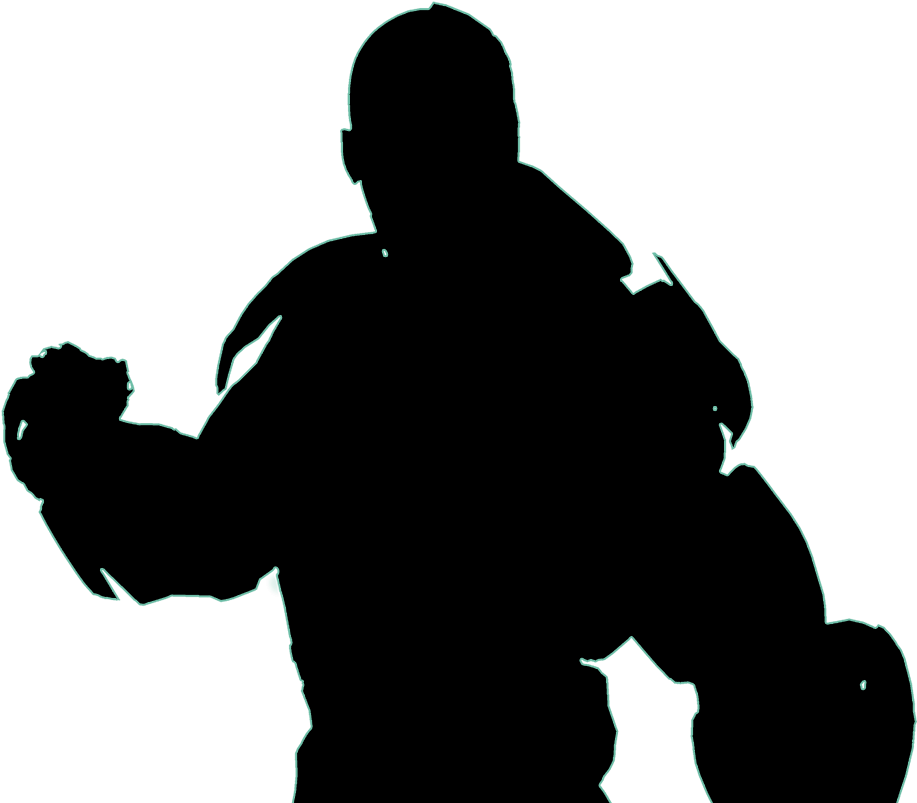 Cyborg - “ - Cyborg Silhouette Png (1140x840), Png Download
