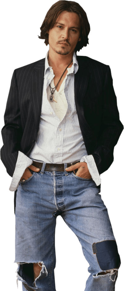 Share - - Labels - Actor, Celebrity, Johnny Depp, Png - Johnny Depp Png (364x850), Png Download